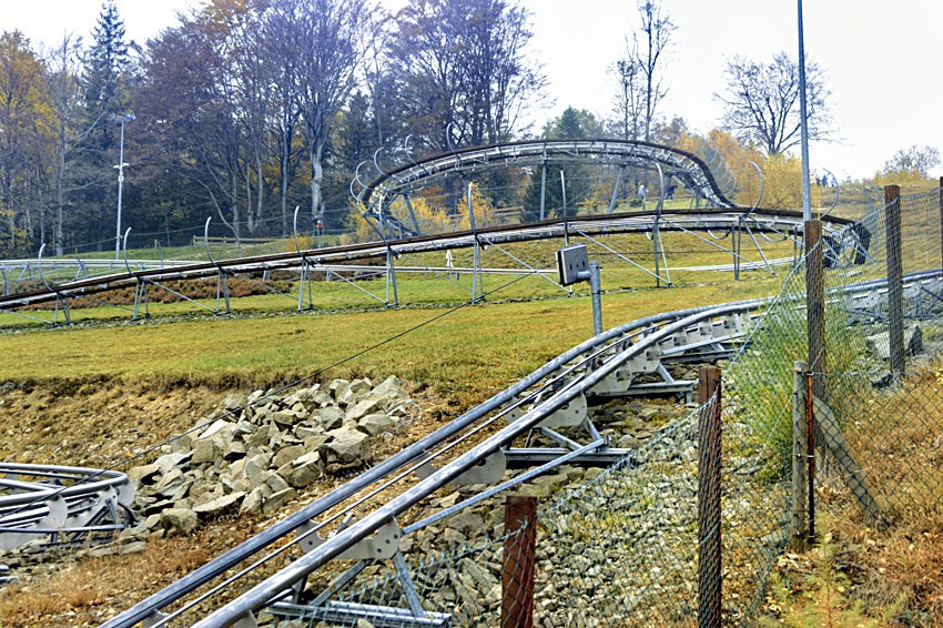 Tor saneczkowy - Rollercoaster