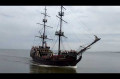 Stalewiak - Imprezowy statek Denega i statek Gryf. Port w Łebie