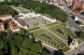 Polskazdrona.pl - Pałac Branickich w Białymstoku z lotu ptaka