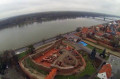 Polska z drona - Zamek krzyżacki w Toruniu